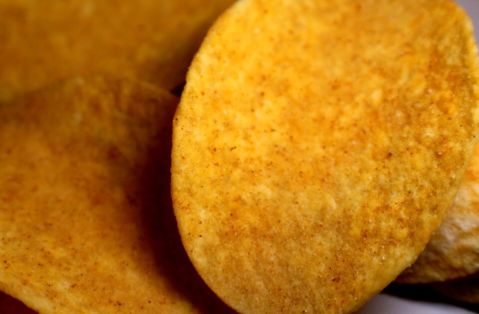Potato chips food snack
