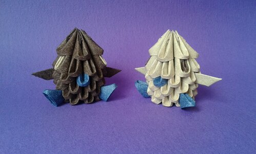 3d origami origami paper photo