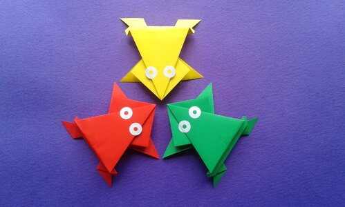 Origami paper Free photos