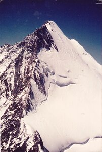 Climb alpine imposing