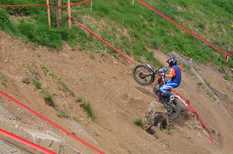 Terrain motorsport motorcycle