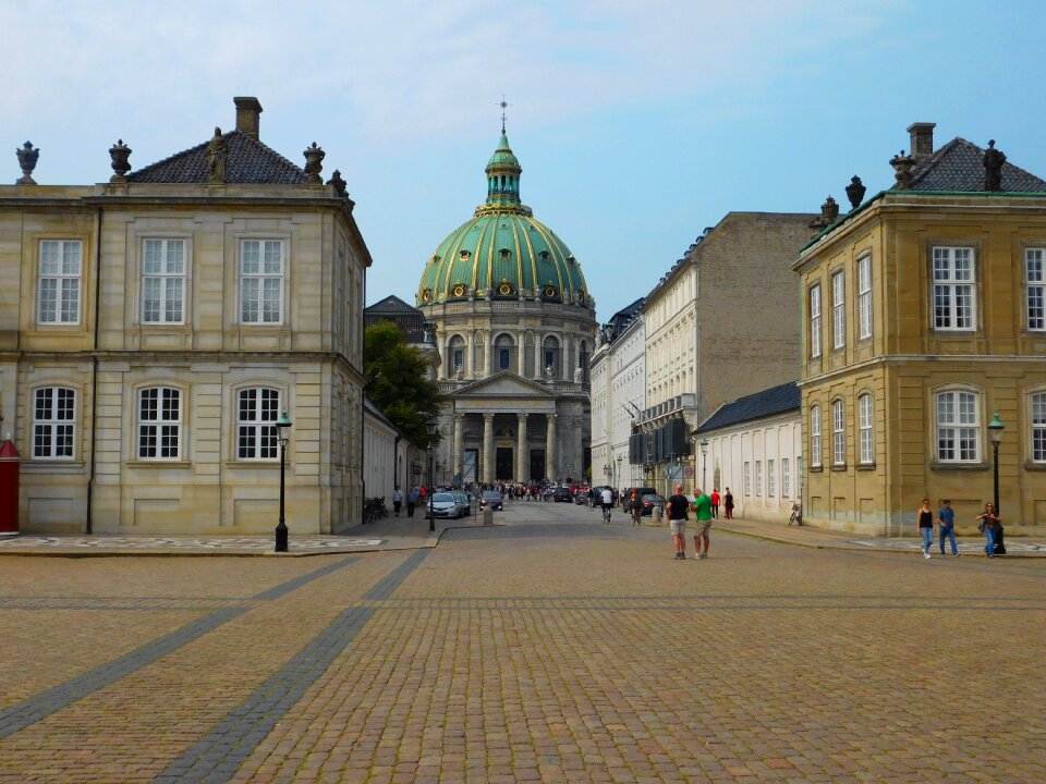 Amalienborg copenhagen denmark
