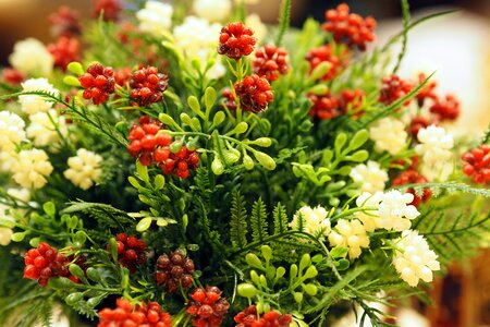 Artificial flowers plastic crafts