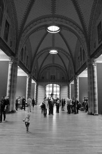 Bw museum architecture photo