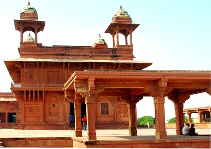 Palace kiosk pink sandstone