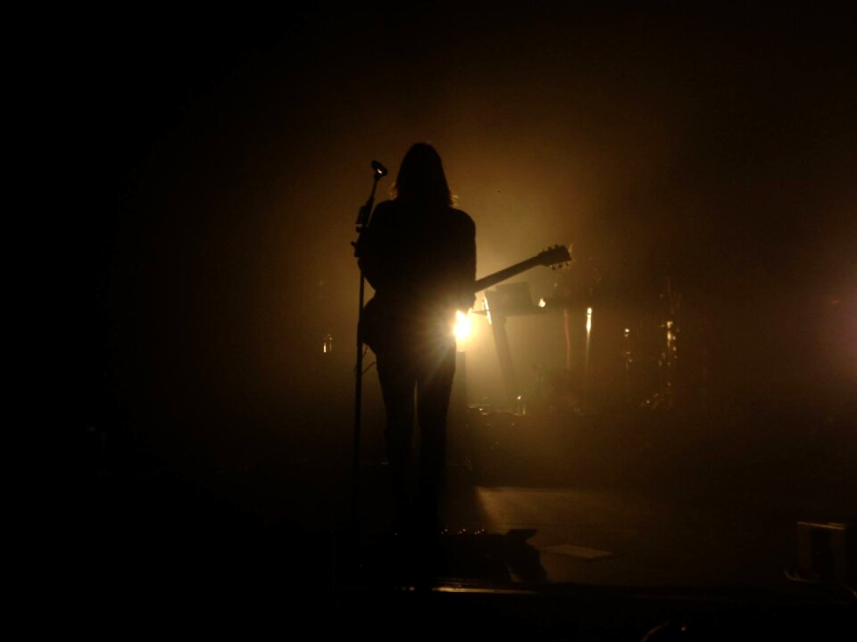 Concert lights scene