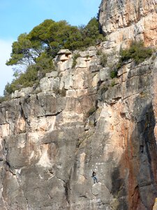 Siurana harness climbing
