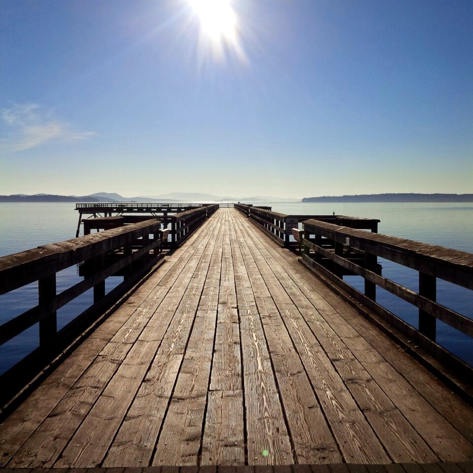 Sea summer landscape photo