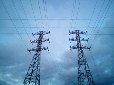 Light energy electrical tower