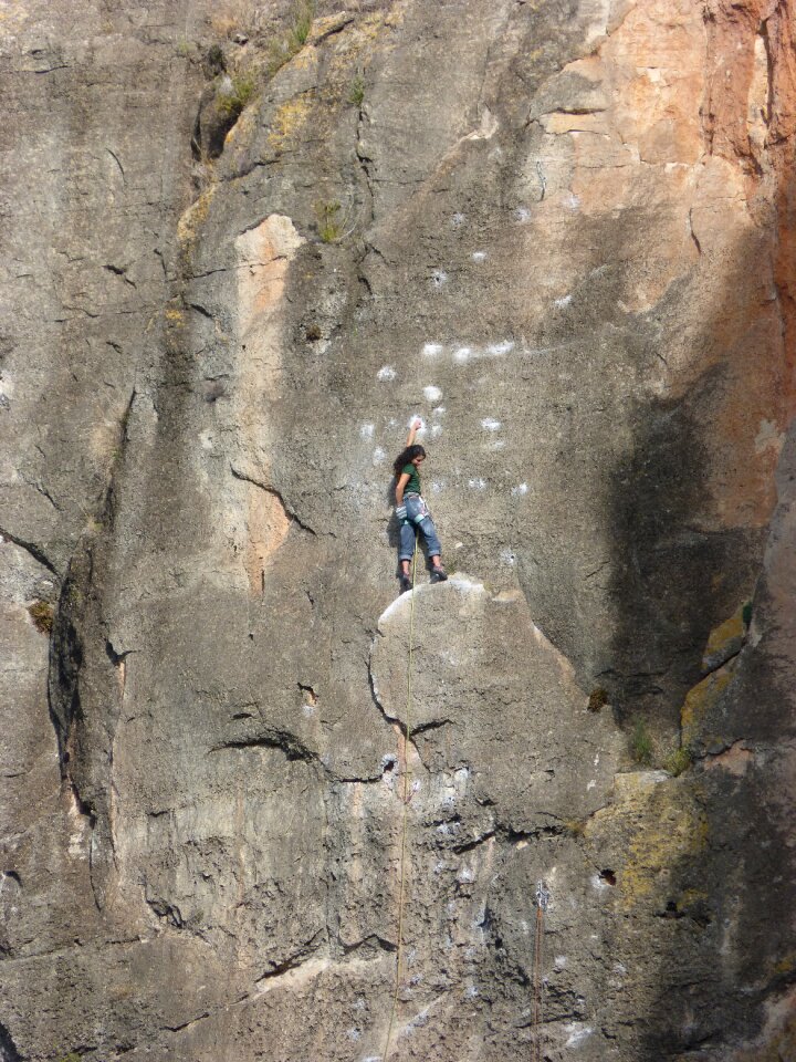 Rock wall siurana scalar