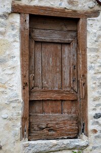 Old door old wood front door