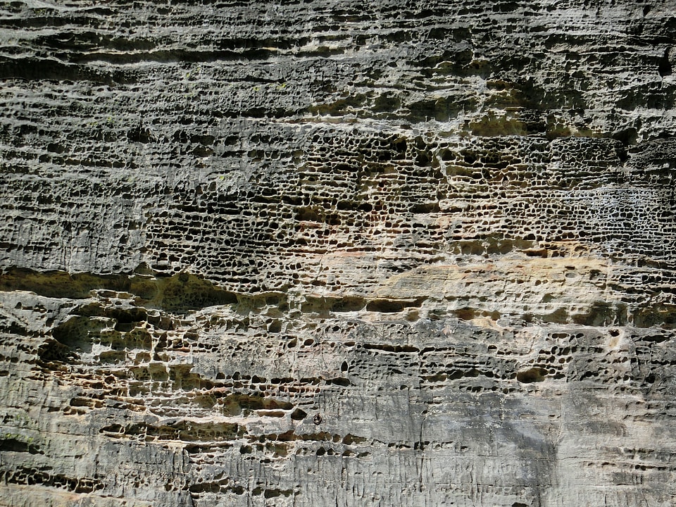 Nature structure sand stone