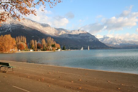 Annecy lake annecy water's edge