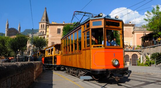 Tram of soller soller mallorca