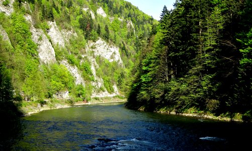 Dunajec tourism landscape