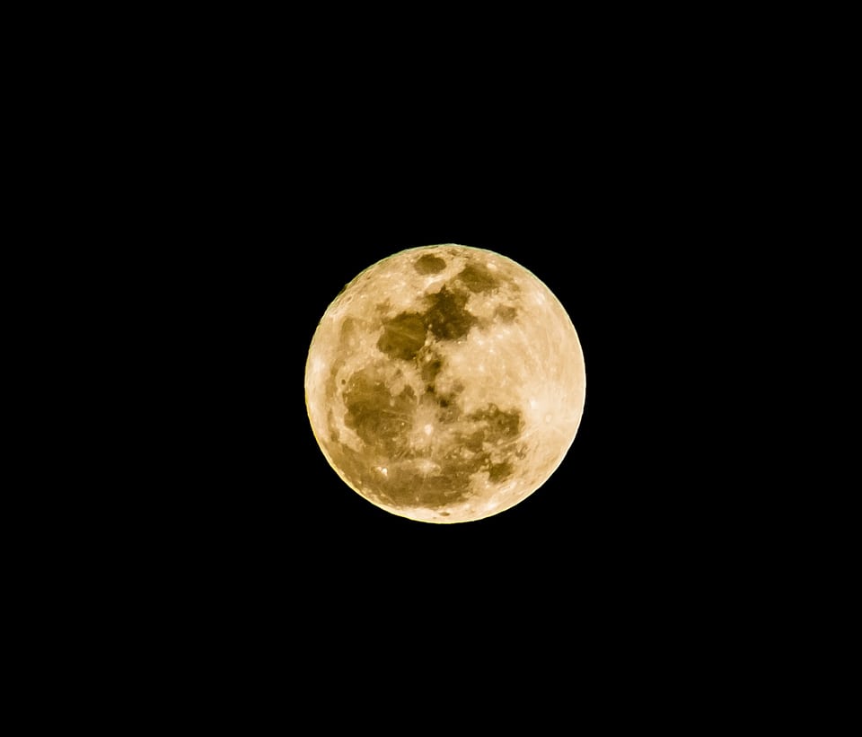 Moon full moon night