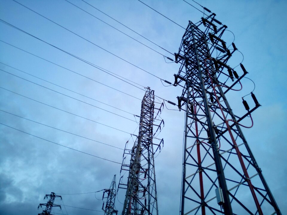 Light energy electrical tower