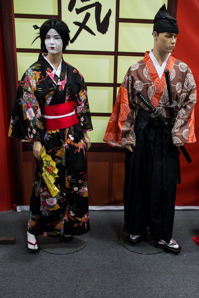 Geisha baby doll kimono