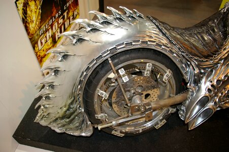Close up drive wheel