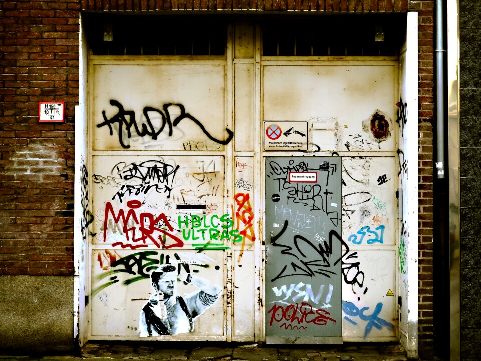 Old gate transience shabby