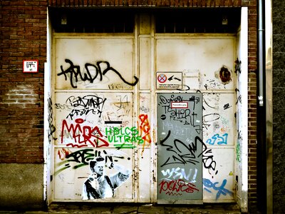 Old gate transience shabby
