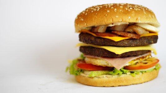 Food burger fast food