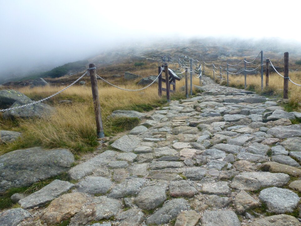 Landscape way mountains