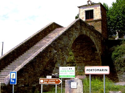 Pilgrim santiago path