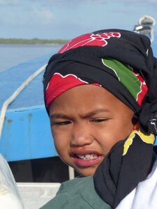 South sea sea portrait photo