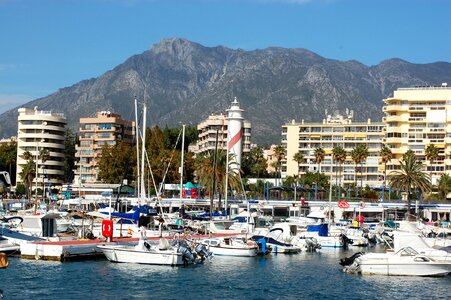 Promenade boats costa photo