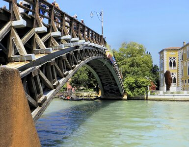 Bridge accademia grand canal