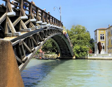 Bridge accademia grand canal photo