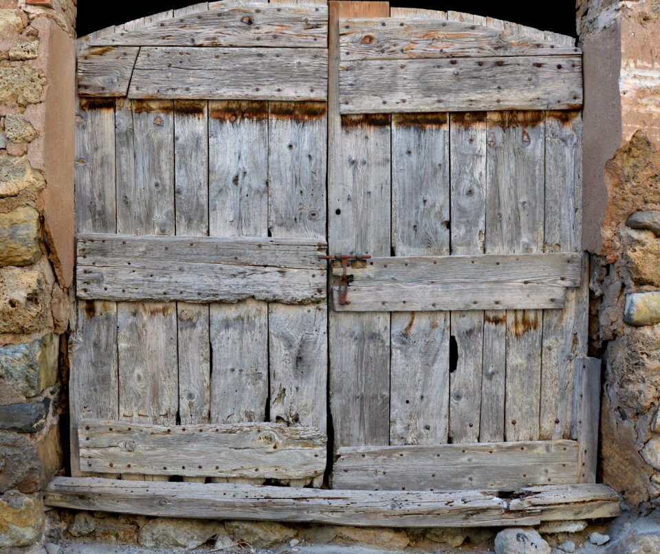 Old door barn old wood