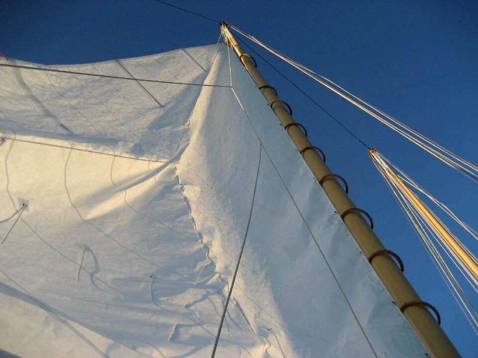 Mast boat sailing boat