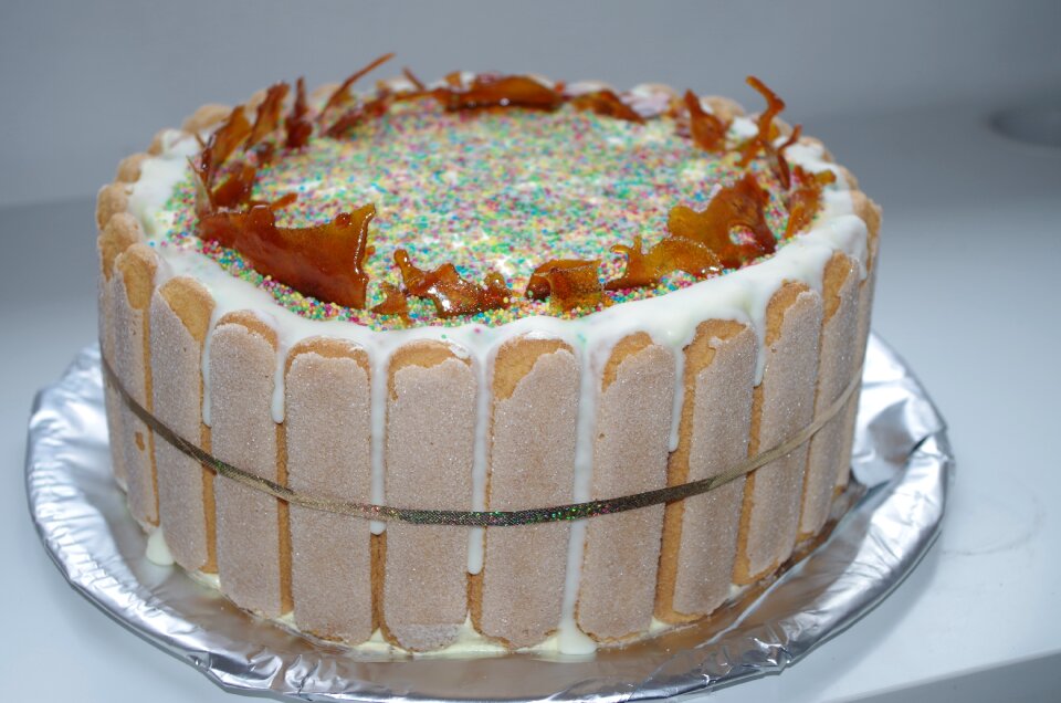 Pie the sweetness of sponge