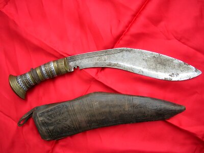 Nepalese medioevale dagger photo