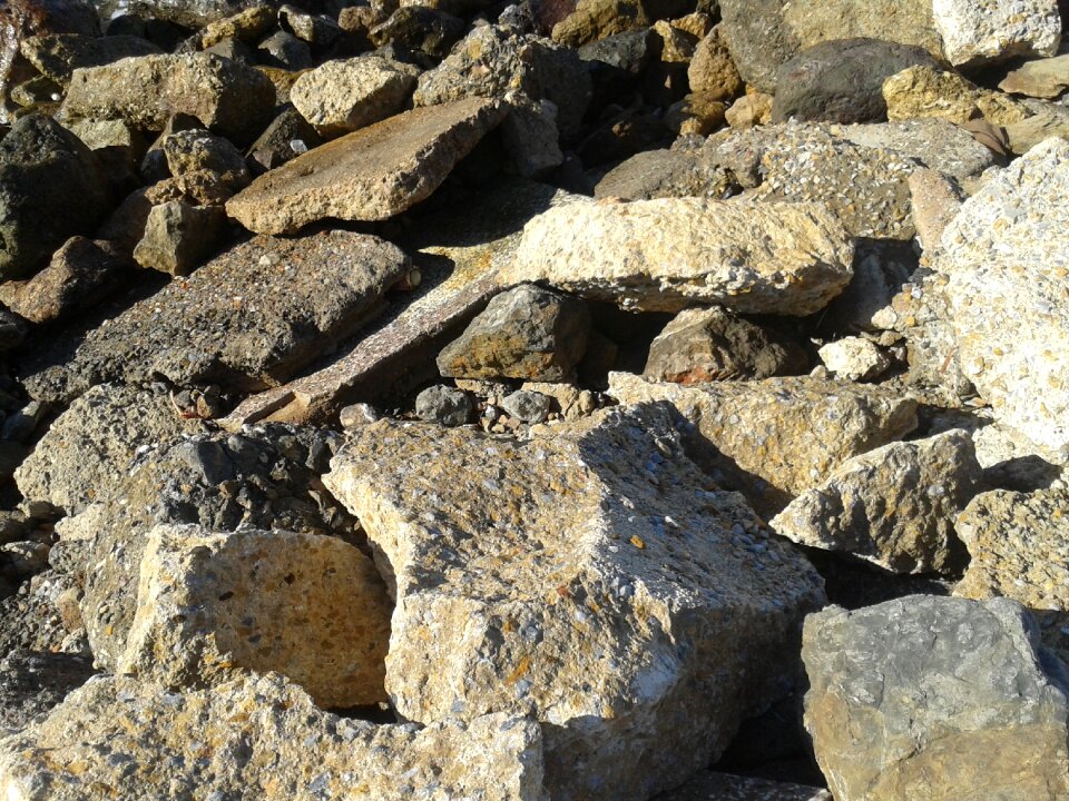 Stones rocks beach