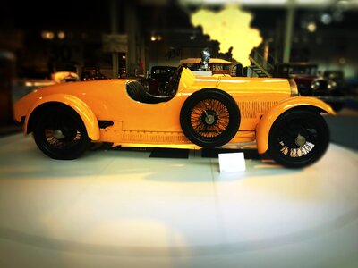 Exhibition retro style