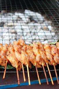 Grilled meats tasty charcoal