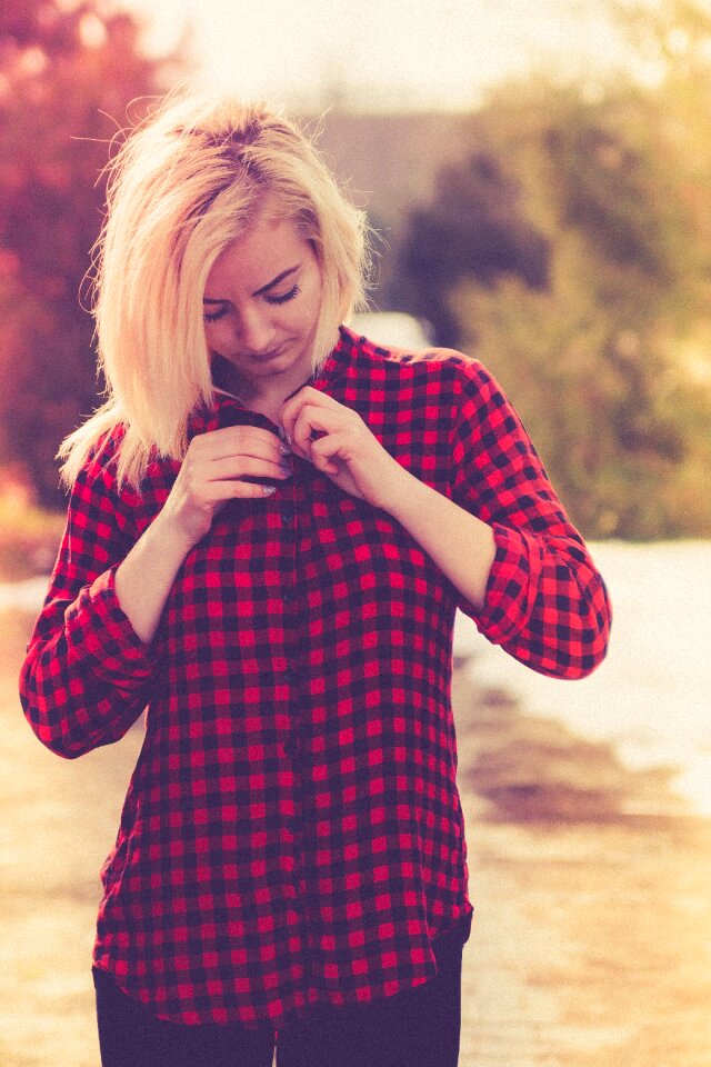 Yellow blond hair blond