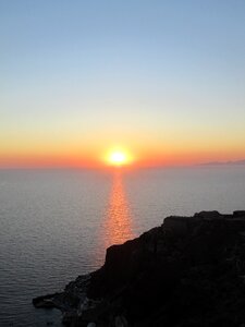Sunset sun greece