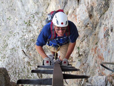 Alpine rock courageous