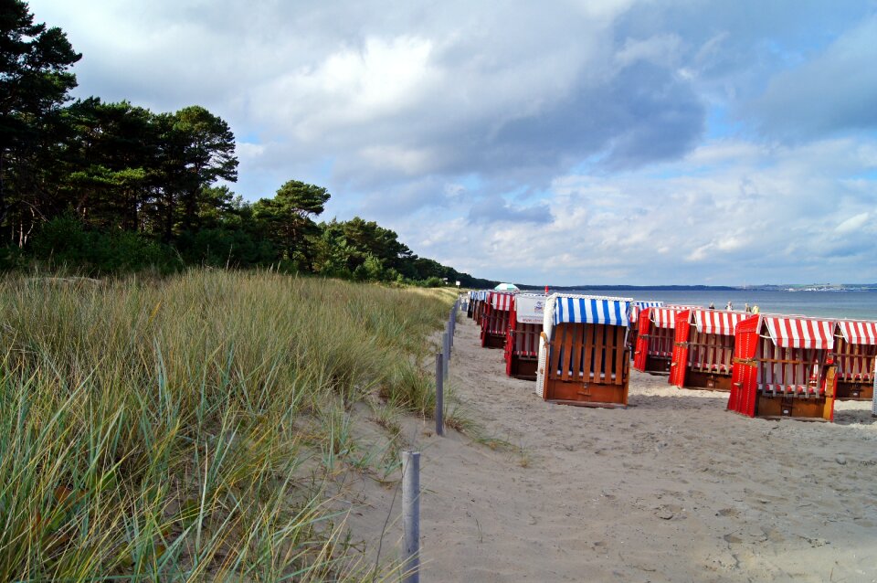 Rügen island beach chair dune
