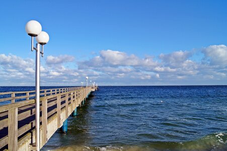 Sea bridge sea island