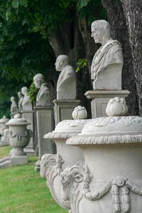 Schloss nordkirchen park statues