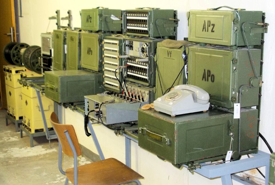 Stasibunker communication phone