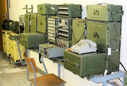 Stasibunker communication phone