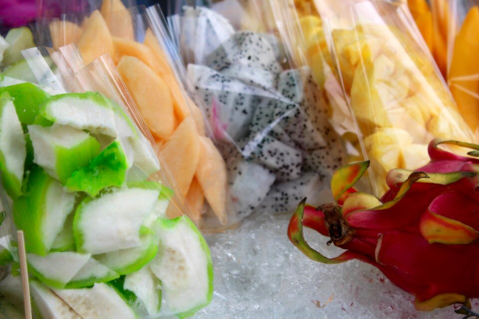 Exotic delicious market