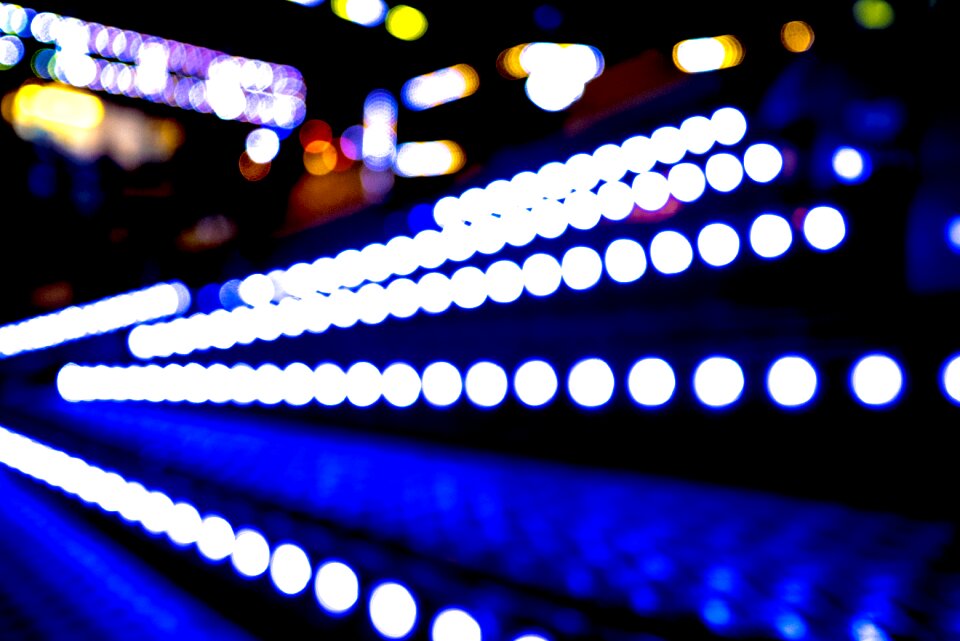 Lights night evening