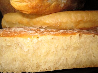 Fresh bread white bread soft